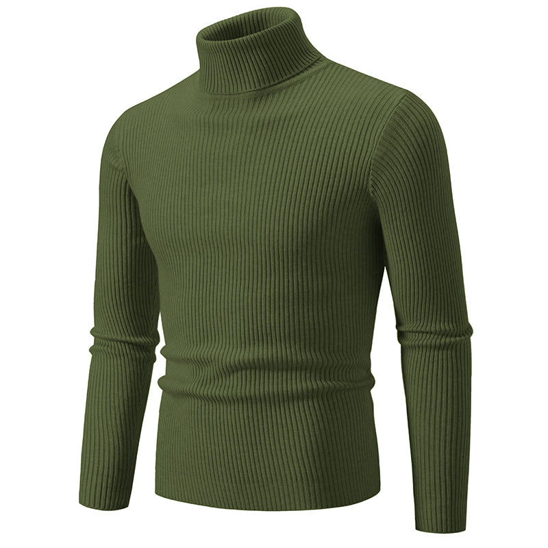Turtleneck slim sweater for men | Oliver -6