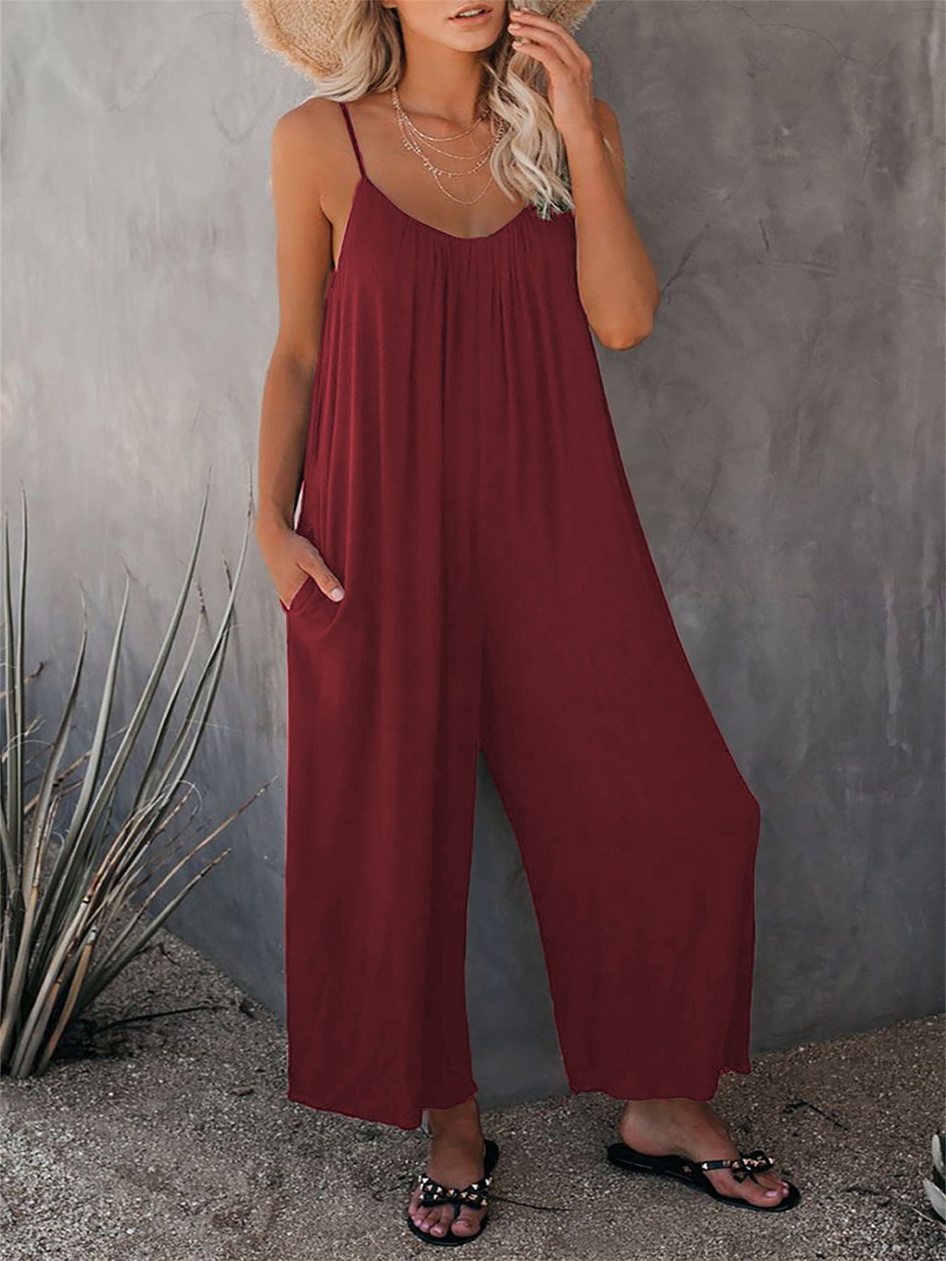 Summer elegant jumpsuit for women | Evanna -9