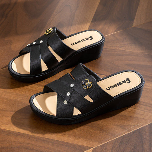 Wedges comfortable slippers for women | Annabelle -1