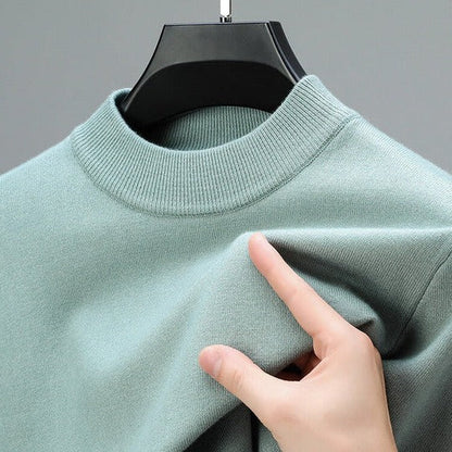 Men’s classic structured cashmere pullover for men | Everett -4