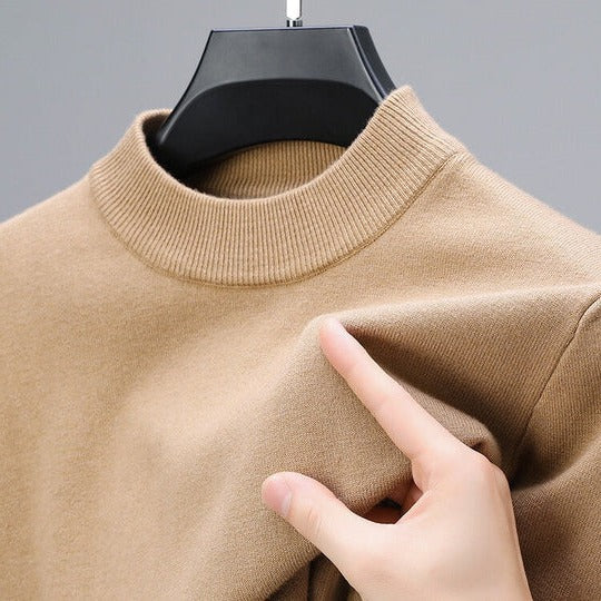 Men’s classic structured cashmere pullover for men | Everett -1