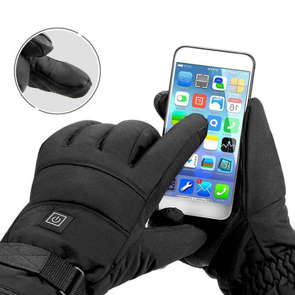 Touchscreen heated winter adjustable settings gloves for women | FrostGuard -5
