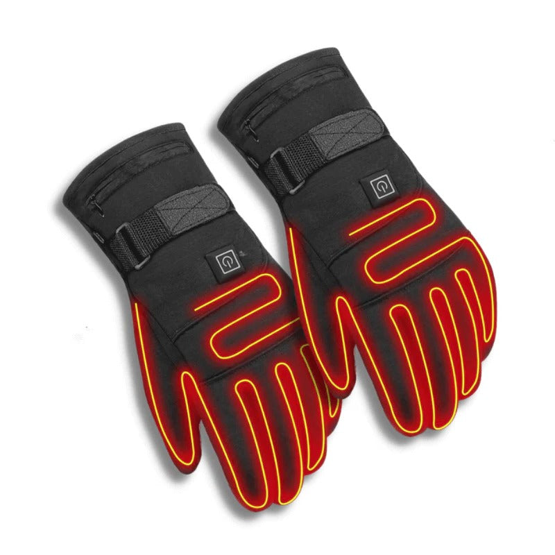 Touchscreen heated winter adjustable settings gloves for women | FrostGuard -4