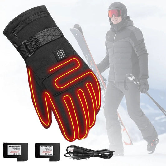 Touchscreen heated winter adjustable settings gloves for women | FrostGuard -1