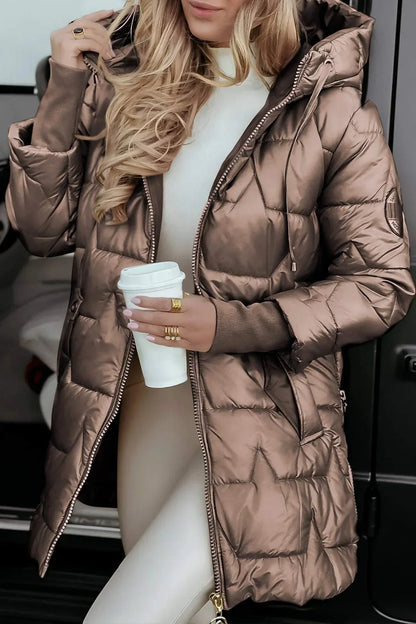 Warm nolwen coat for women | Mi-Long -3