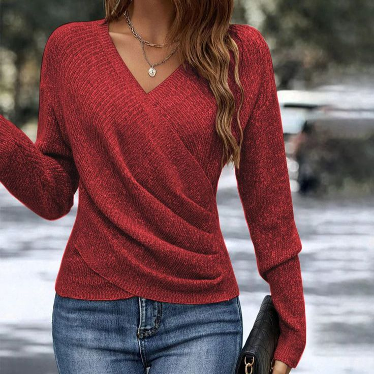 Elegant soft sweater for women -4