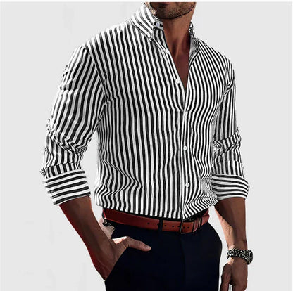 Elegant modern shirt for men | Striped -2