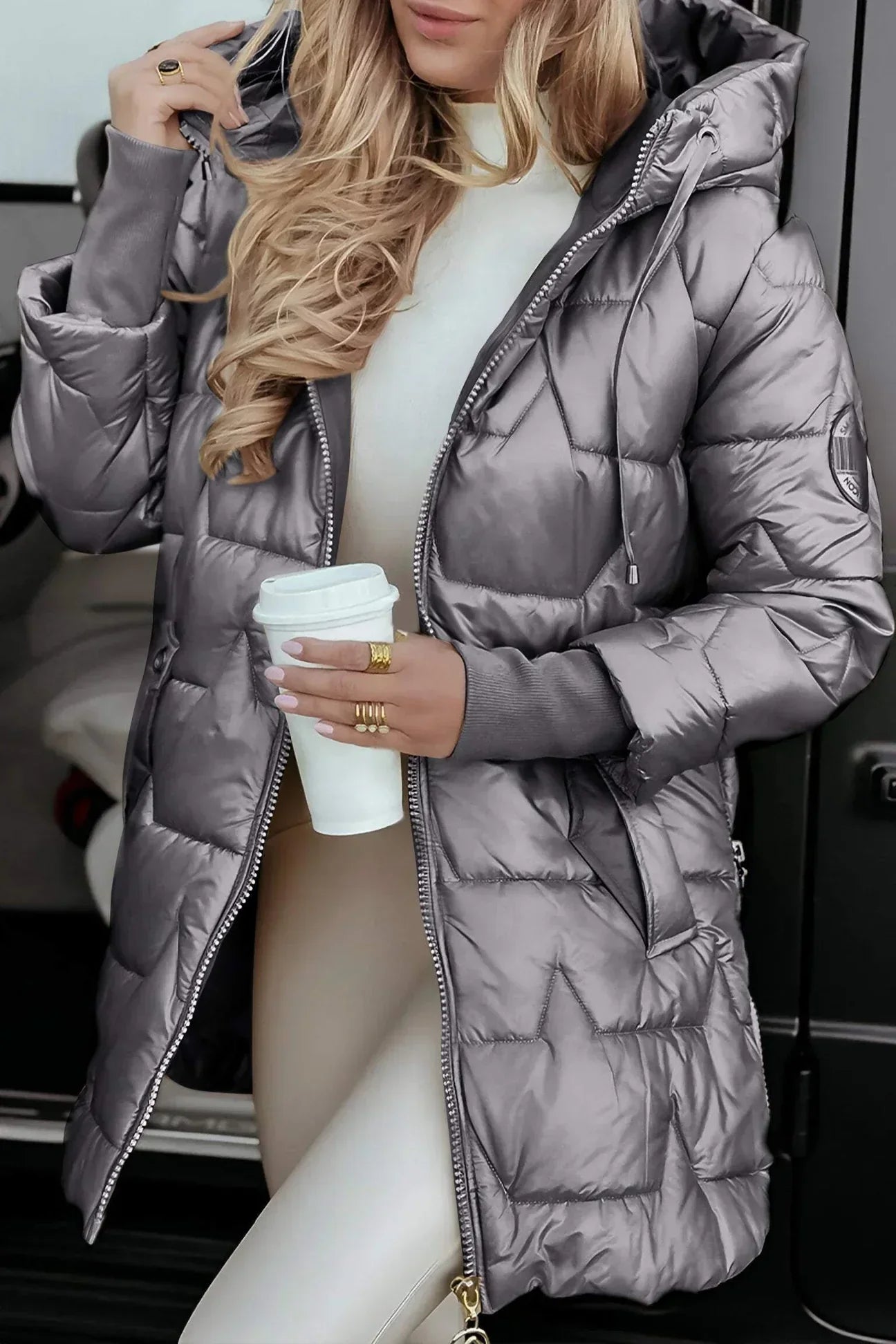 Warm nolwen coat for women | Mi-Long -5
