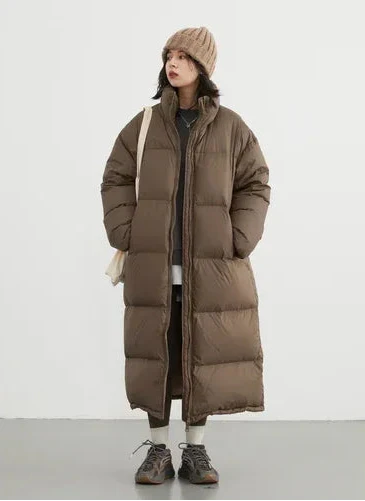 Long duvet jacket for women | Iris -3
