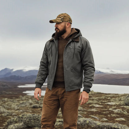 Cosy sturdy hoodie for men | Brandon -5