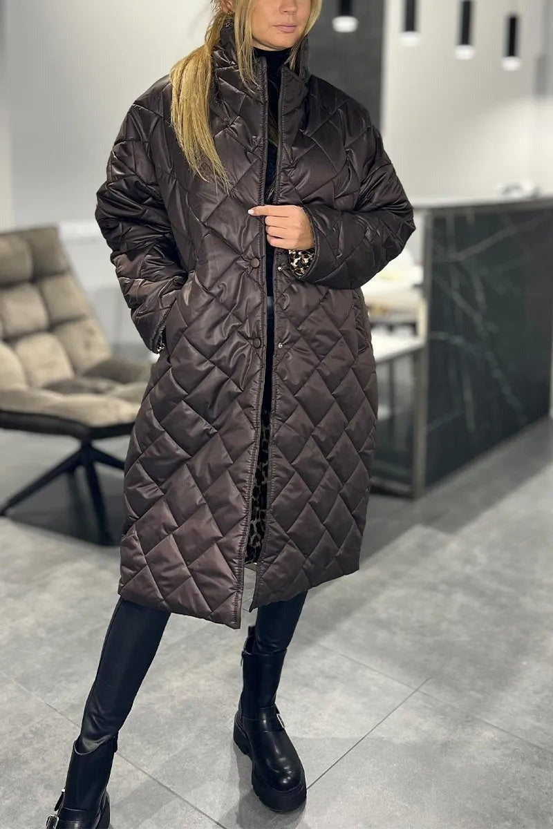Reversible trendy jacket for women | Leopard -4