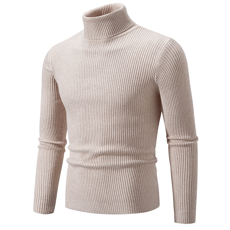 Turtleneck slim sweater for men | Oliver -9
