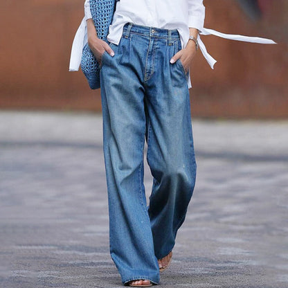 Wide comfortable cut jeans for women | Crissy -2