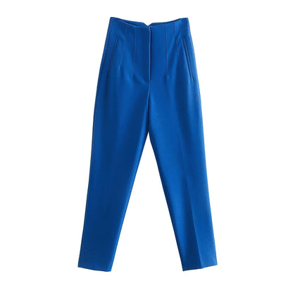 High-waisted vintage trousers for women | Florence -16
