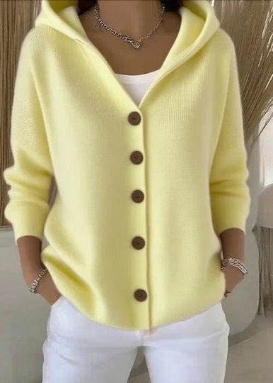 Casual chic cardigan for women | With hood -8