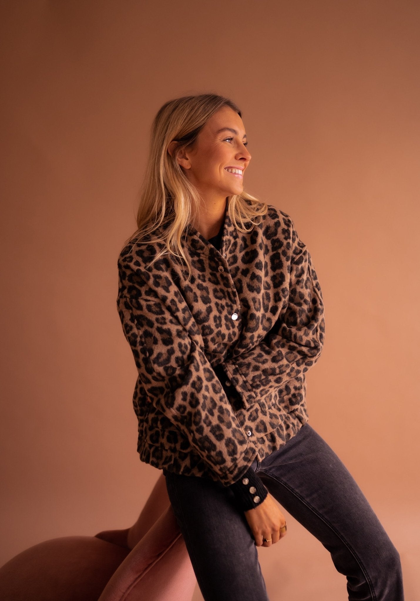 Soft charlene jacket for women | Leopard stylish -7