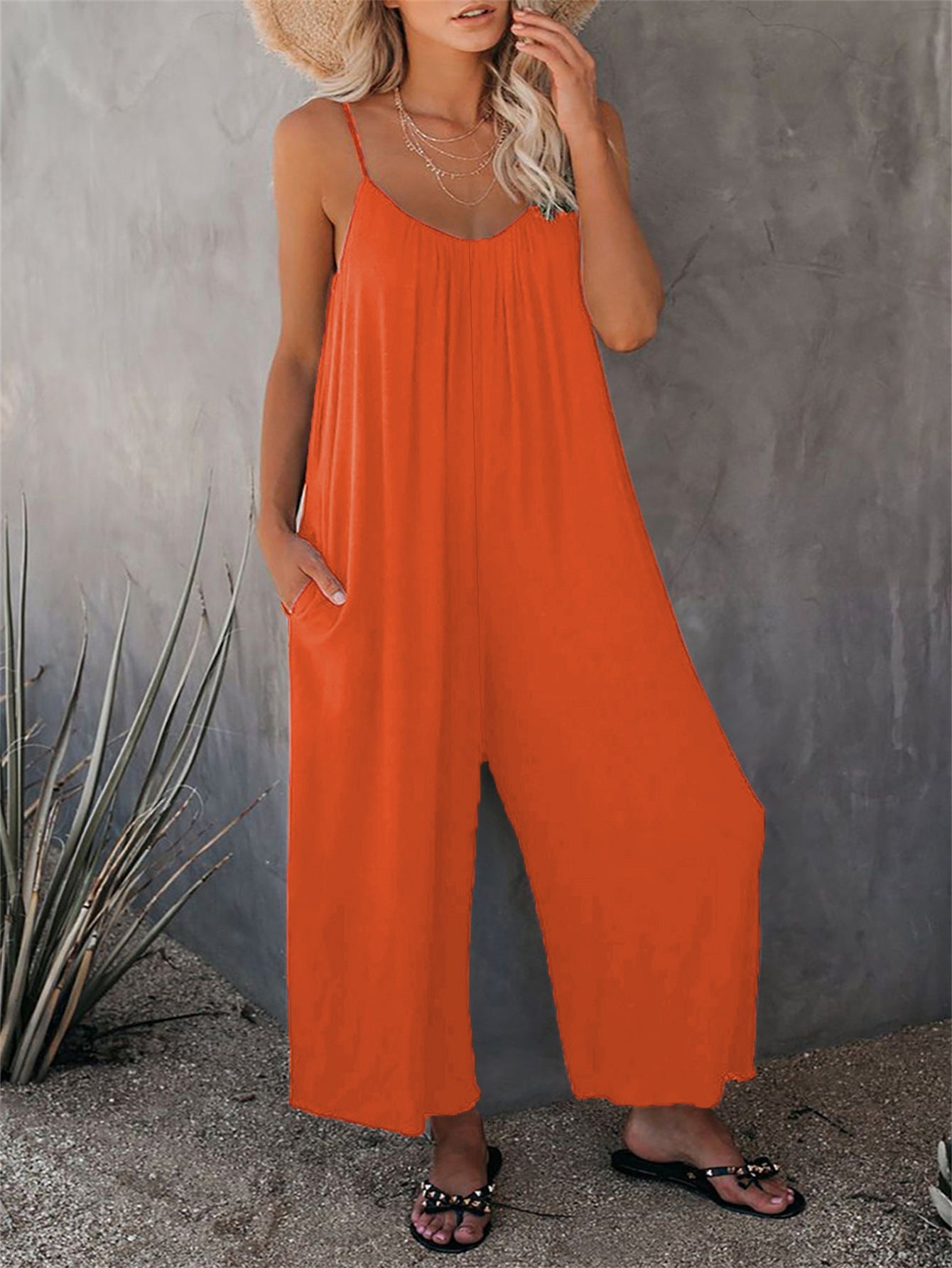 Summer elegant jumpsuit for women | Evanna -7