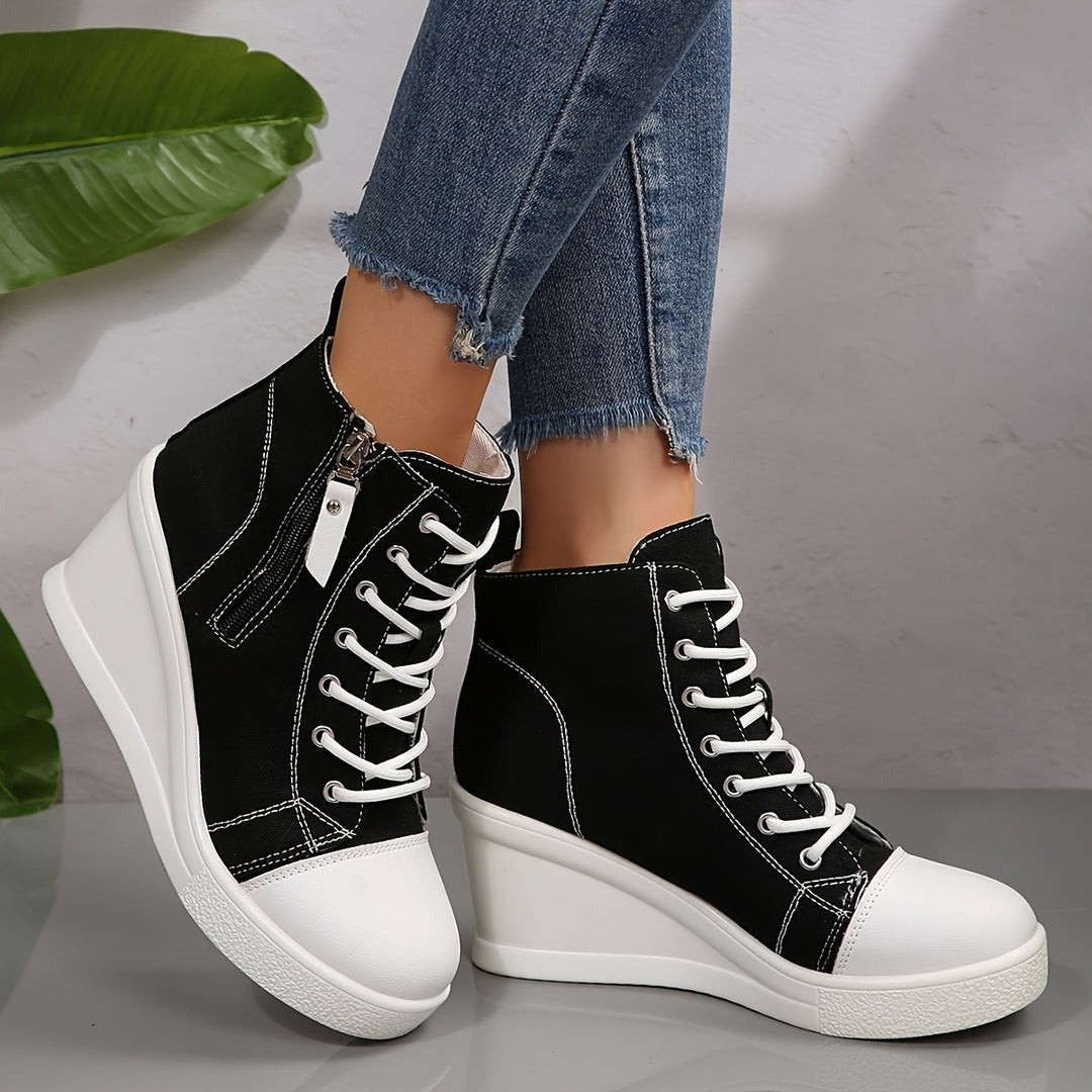 Wedges elegant sneakers for women | Varelia -1