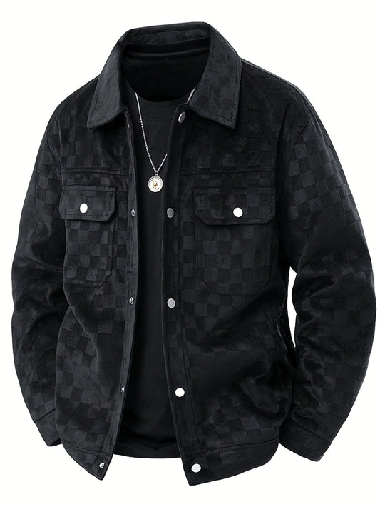 Elegant checked jacket for men | Ethan -1