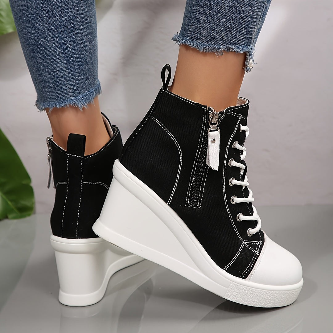 Wedges elegant sneakers for women | Varelia -5