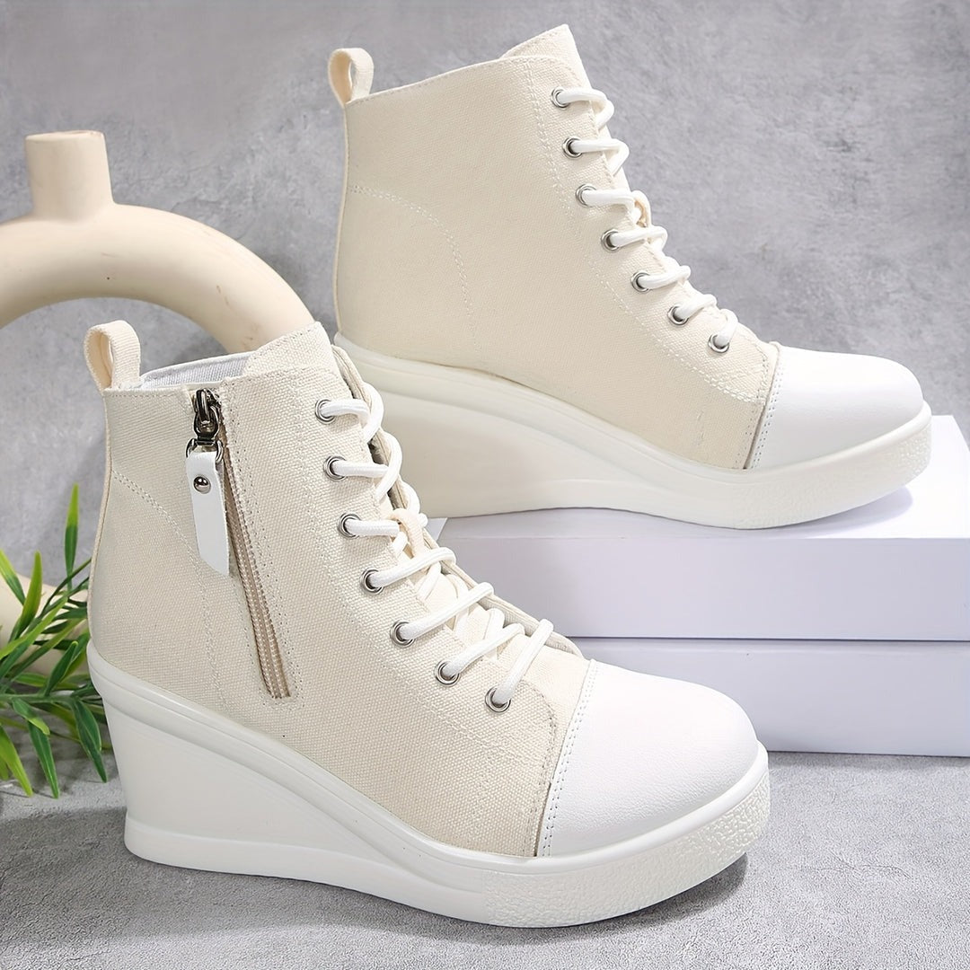 Wedges elegant sneakers for women | Varelia -9