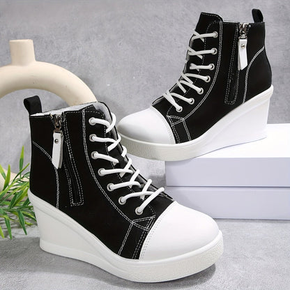 Wedges elegant sneakers for women | Varelia -7