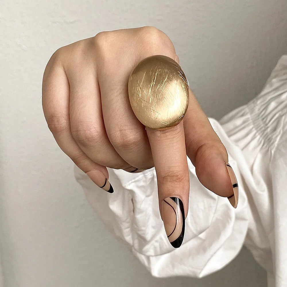Rings adjustable geometric accessories for women | Priya -10