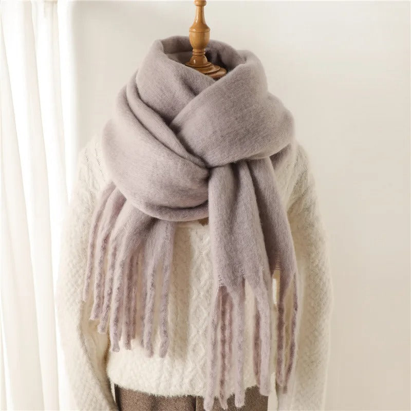 Warm long scarf for women | Moira -27
