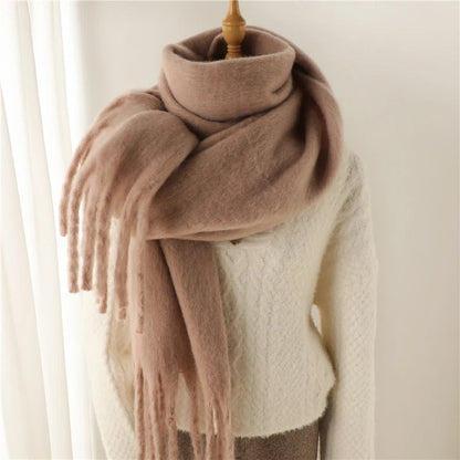 Warm long scarf for women | Moira -10