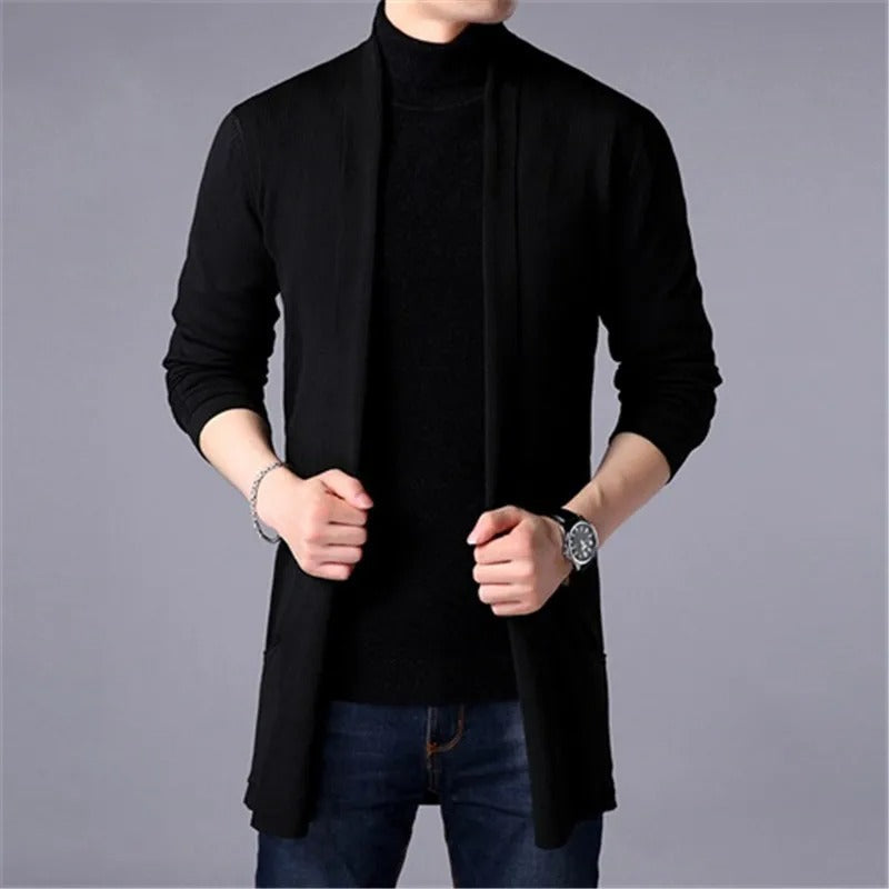 High collar cardigan for men | Frederic -8