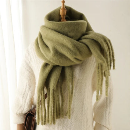 Warm long scarf for women | Moira -1