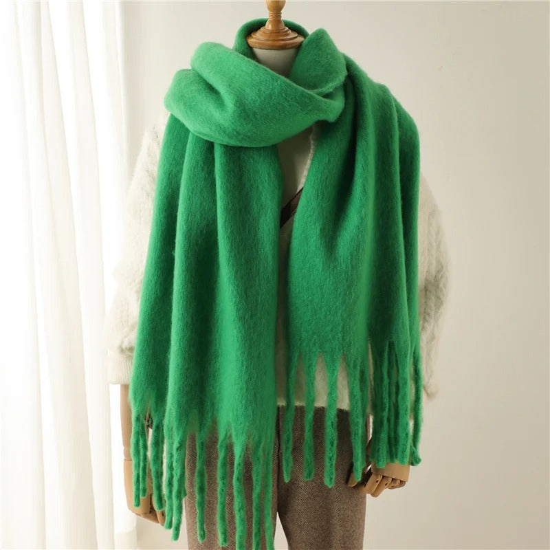 Warm long scarf for women | Moira -12
