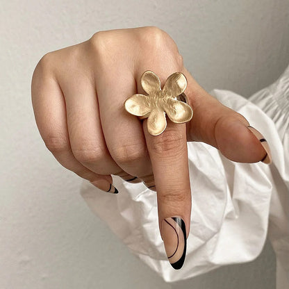 Rings adjustable geometric accessories for women | Priya -9