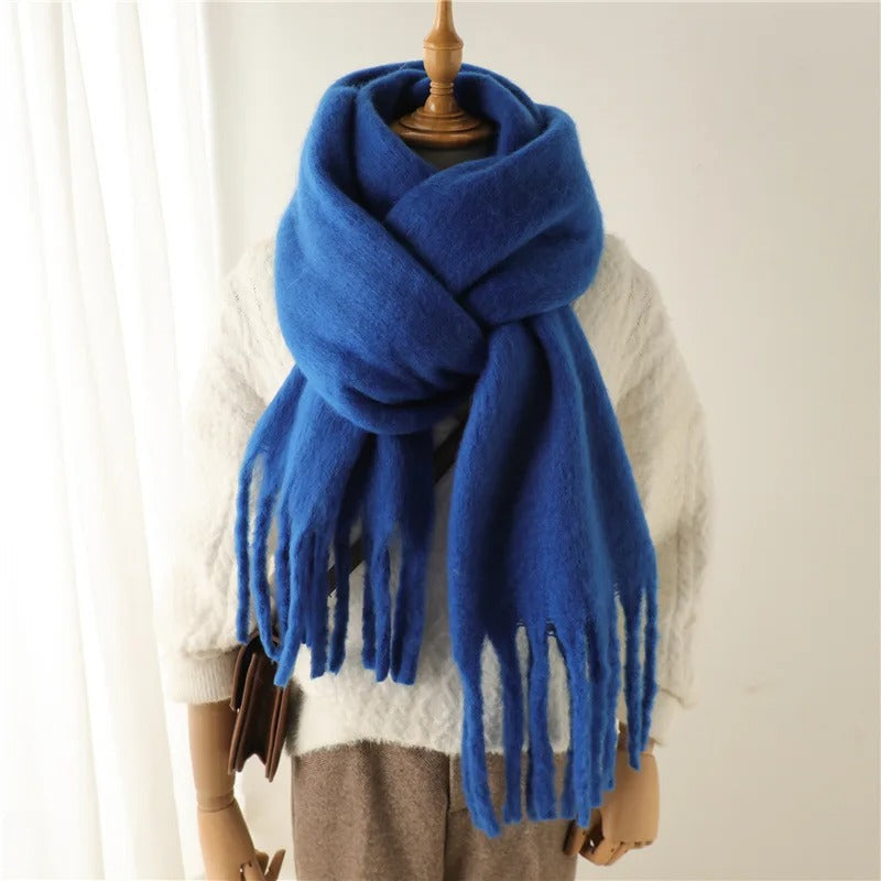 Warm long scarf for women | Moira -17