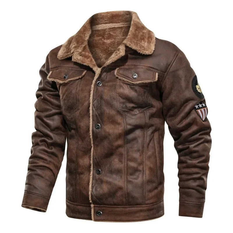 Elegant warm jacket for men | Marc -3