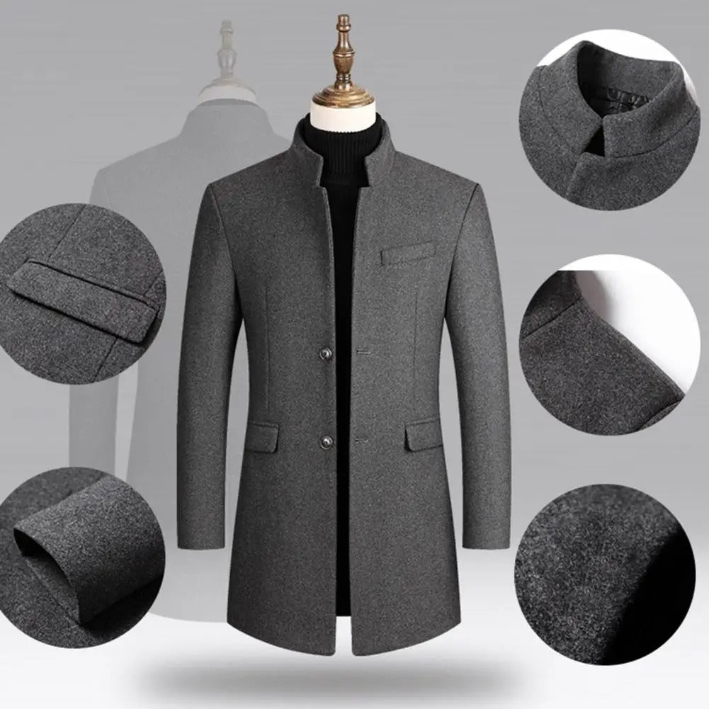 Trench luxurious coat for men | Lawrence -5