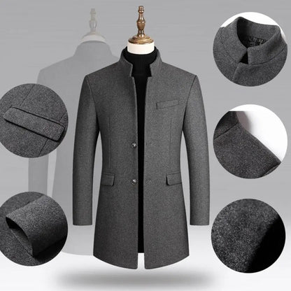 Trench luxurious coat for men | Lawrence -5