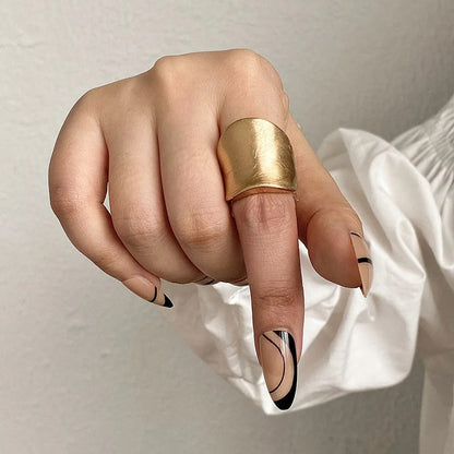 Rings adjustable geometric accessories for women | Priya -6