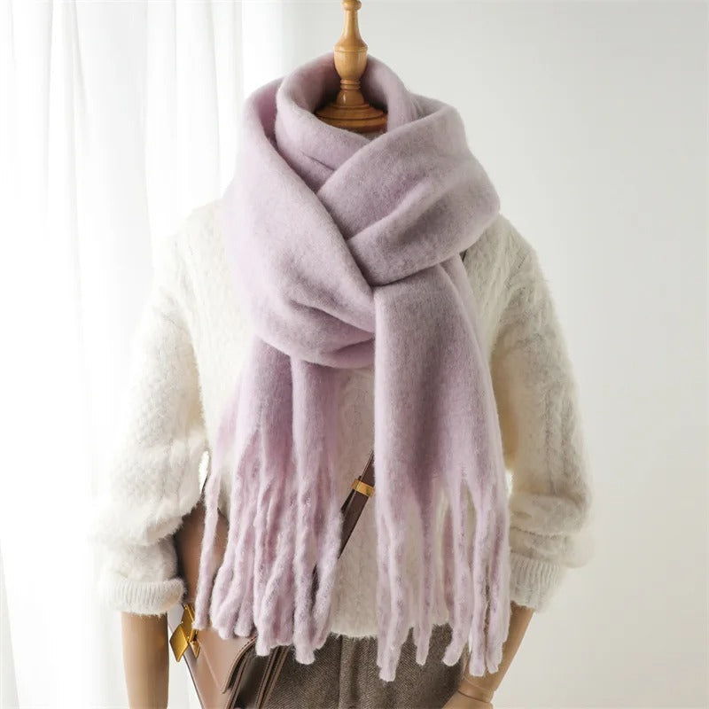 Warm long scarf for women | Moira -29