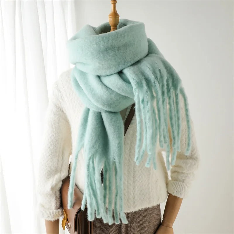 Warm long scarf for women | Moira -30