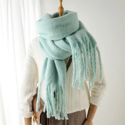 Warm long scarf for women | Moira -30