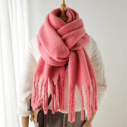 Warm long scarf for women | Moira -31
