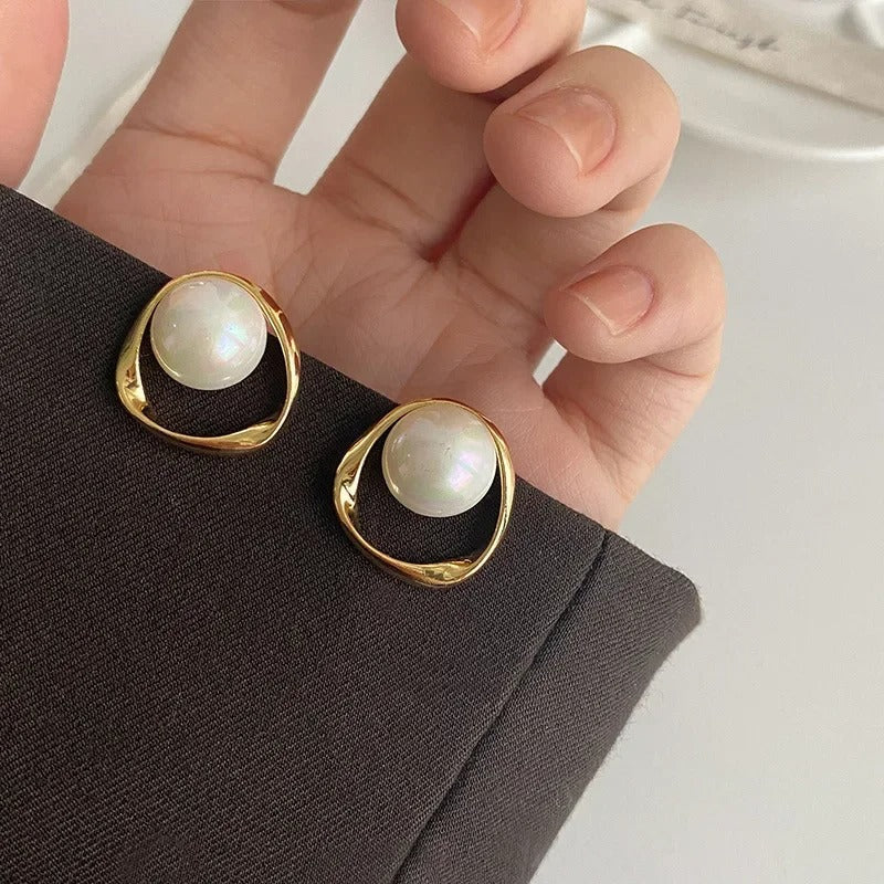 Beads imitation earrings for women | Daisy -3