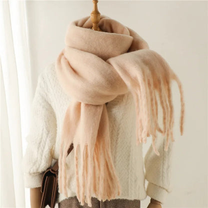 Warm long scarf for women | Moira -5