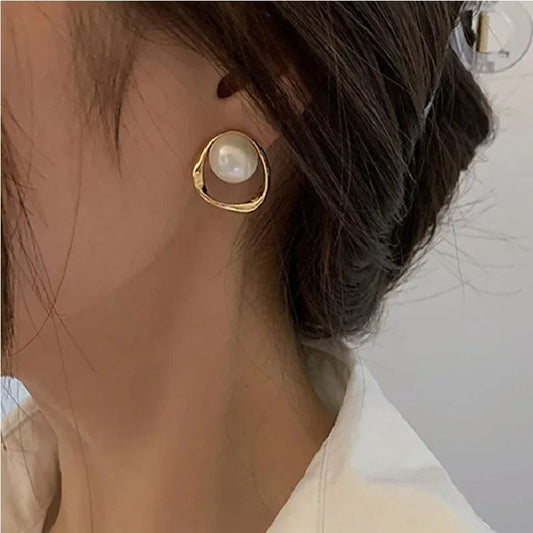 Beads imitation earrings for women | Daisy -1
