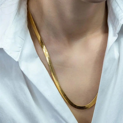 Chain clavicule necklace for women | Amy -3