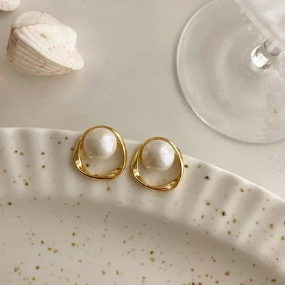 Beads imitation earrings for women | Daisy -4