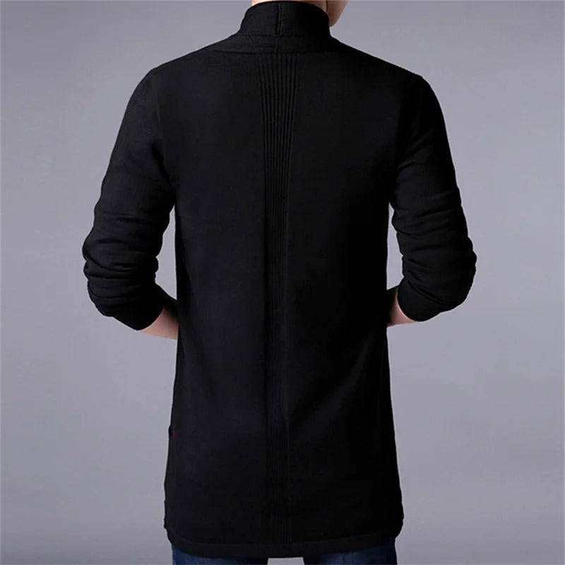 High collar cardigan for men | Frederic -6