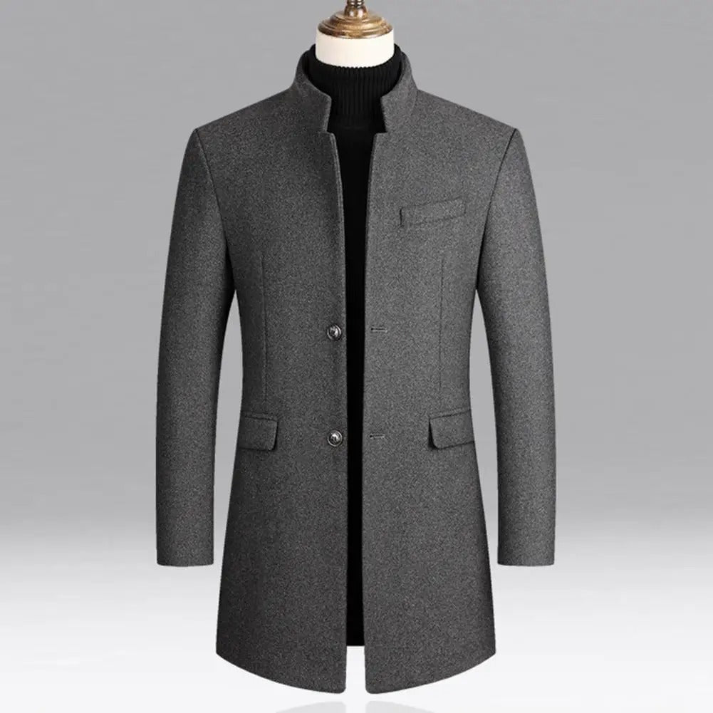Trench luxurious coat for men | Lawrence -2