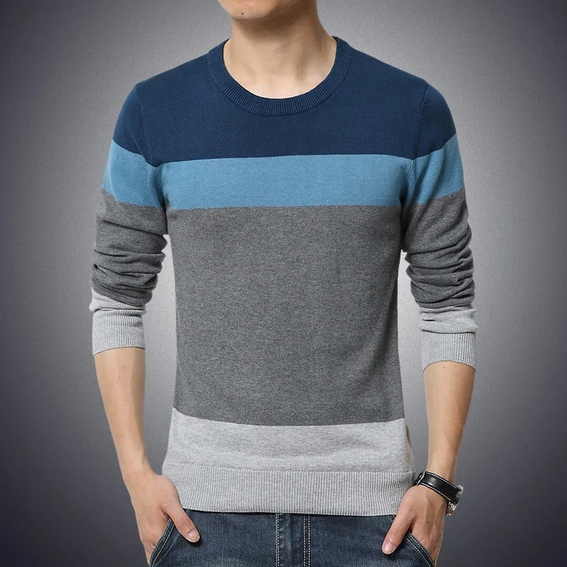 Soft casual sweater for men | Jeans -4